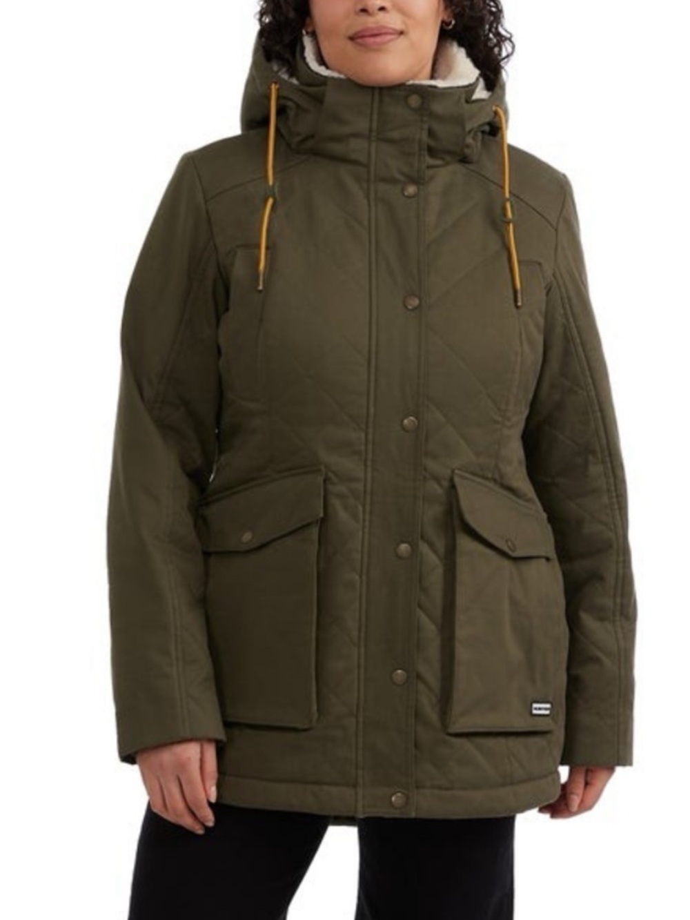 Hunter Field Jacket Coat Parka Heavyweight Green Large